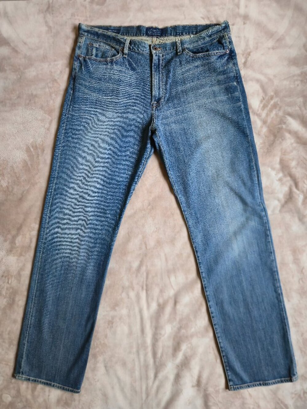 Lucky Brand 363 Vintage Straight Jeans Medium Wash Men's 38x34